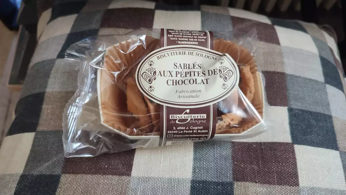 Sablés aux pépites de chocolat