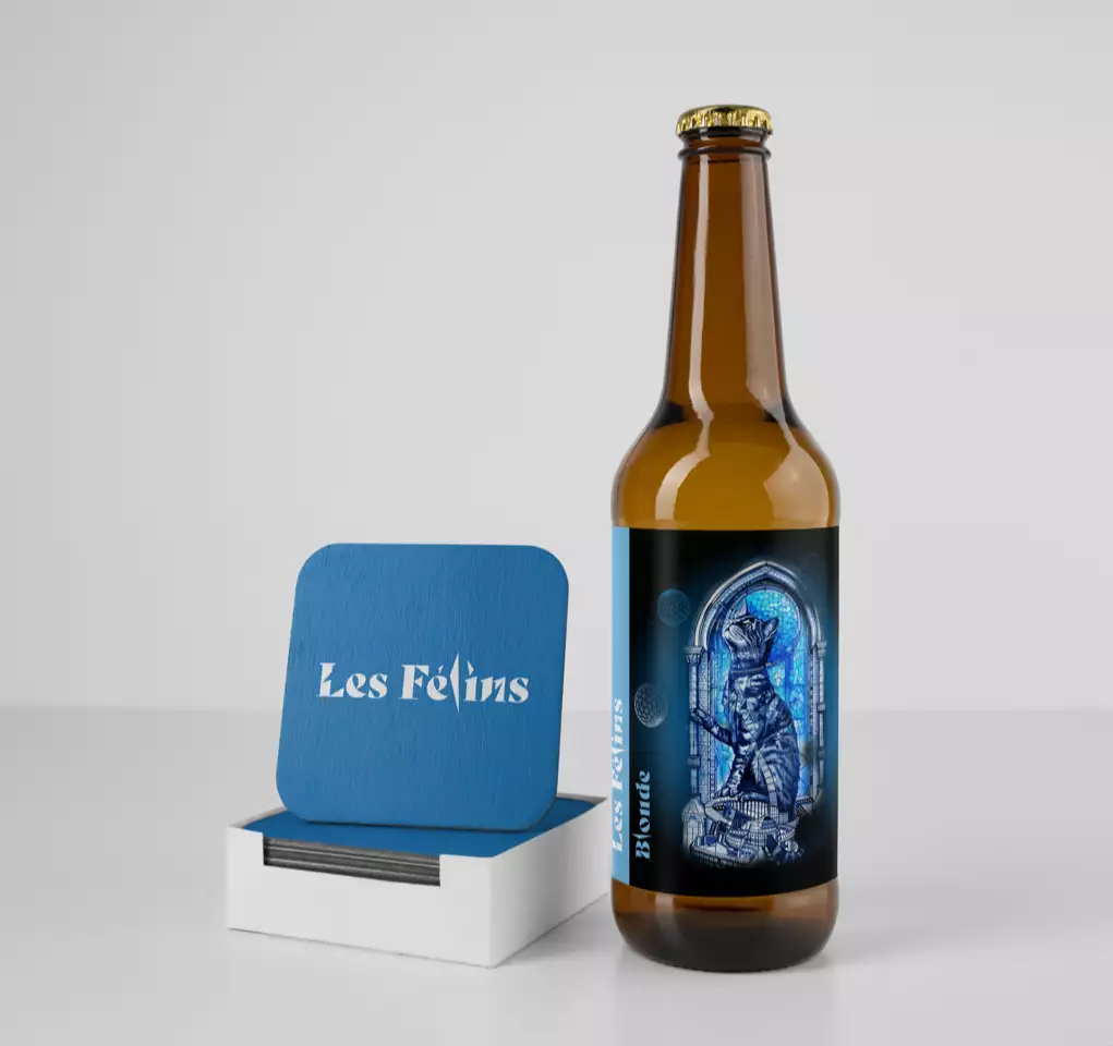 Bière artisanale, Les félins "Bleu"