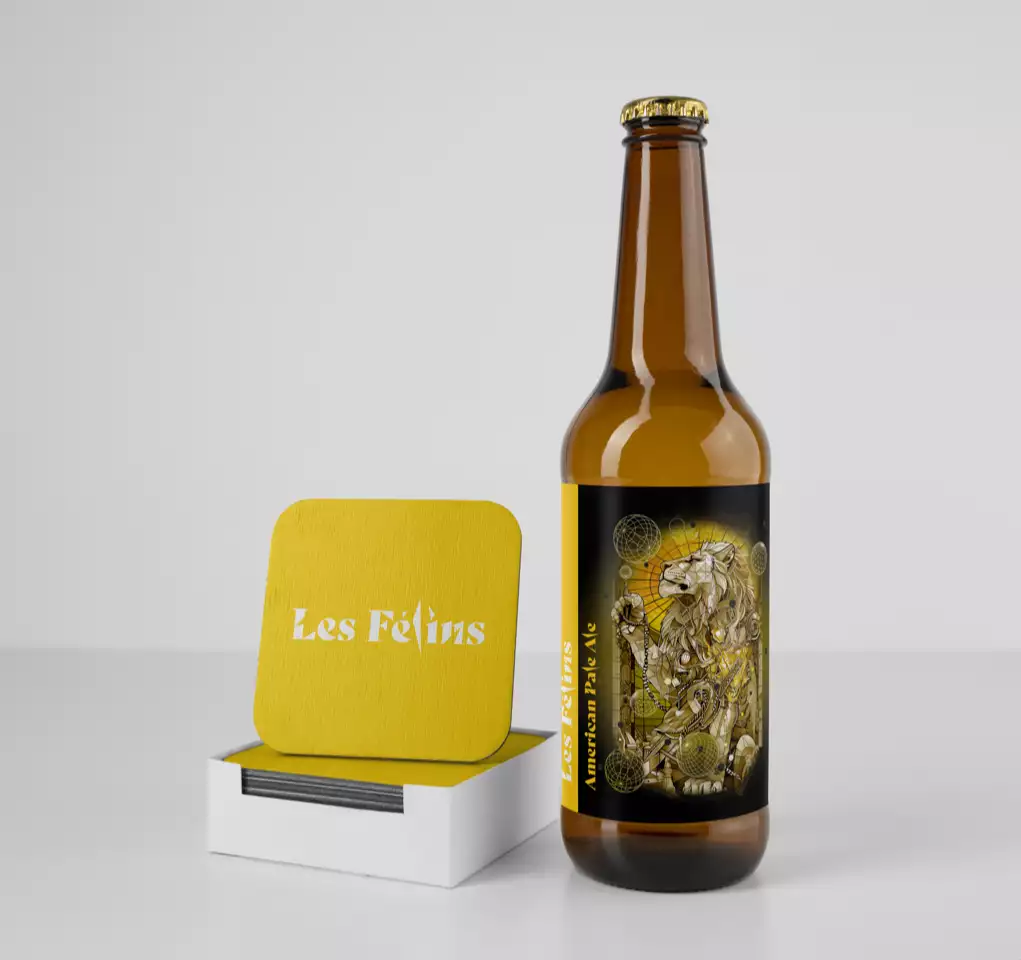 Bière artisanale, Les félins "Jaune"