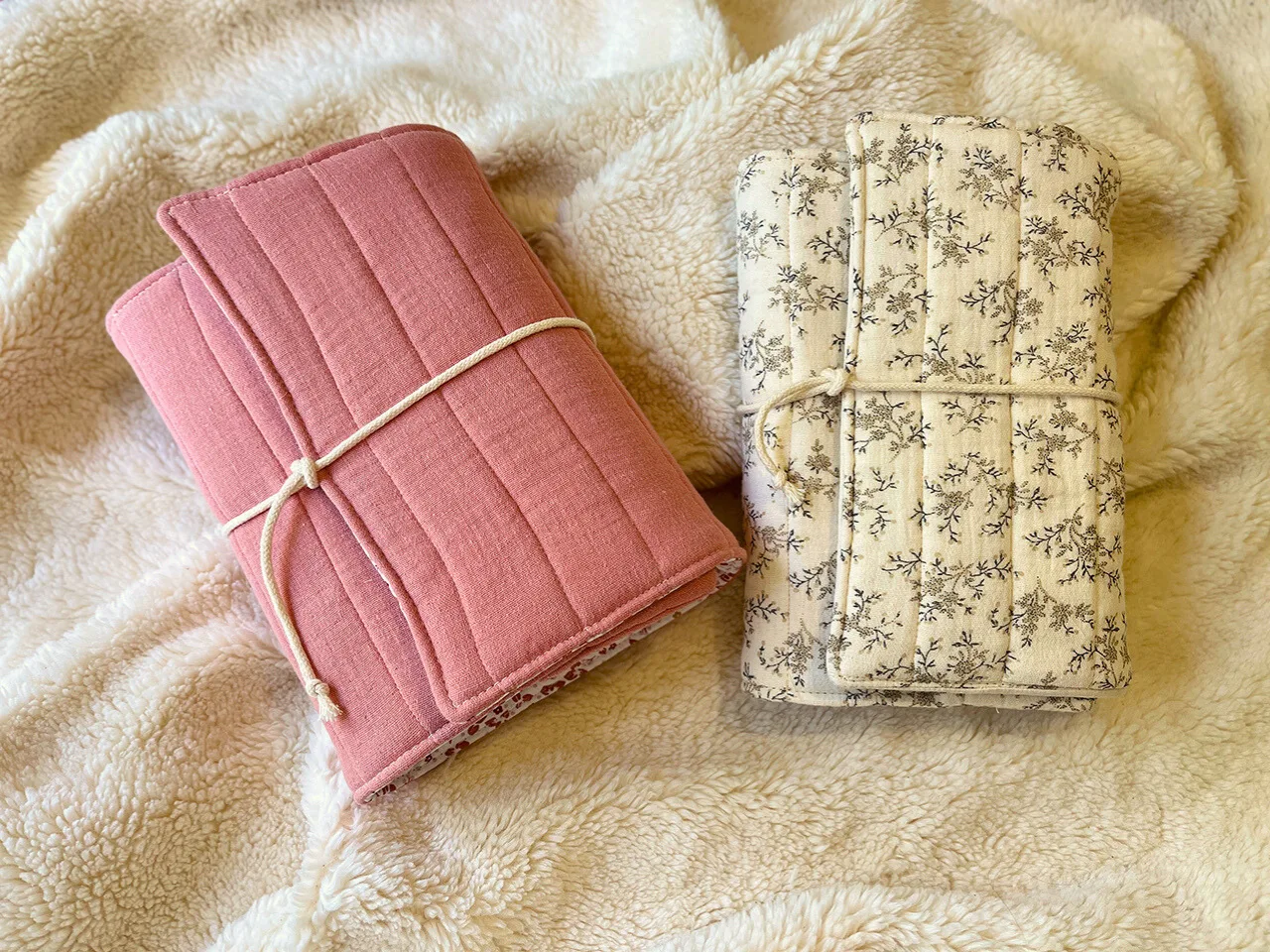 Housse à livre en coton Bio