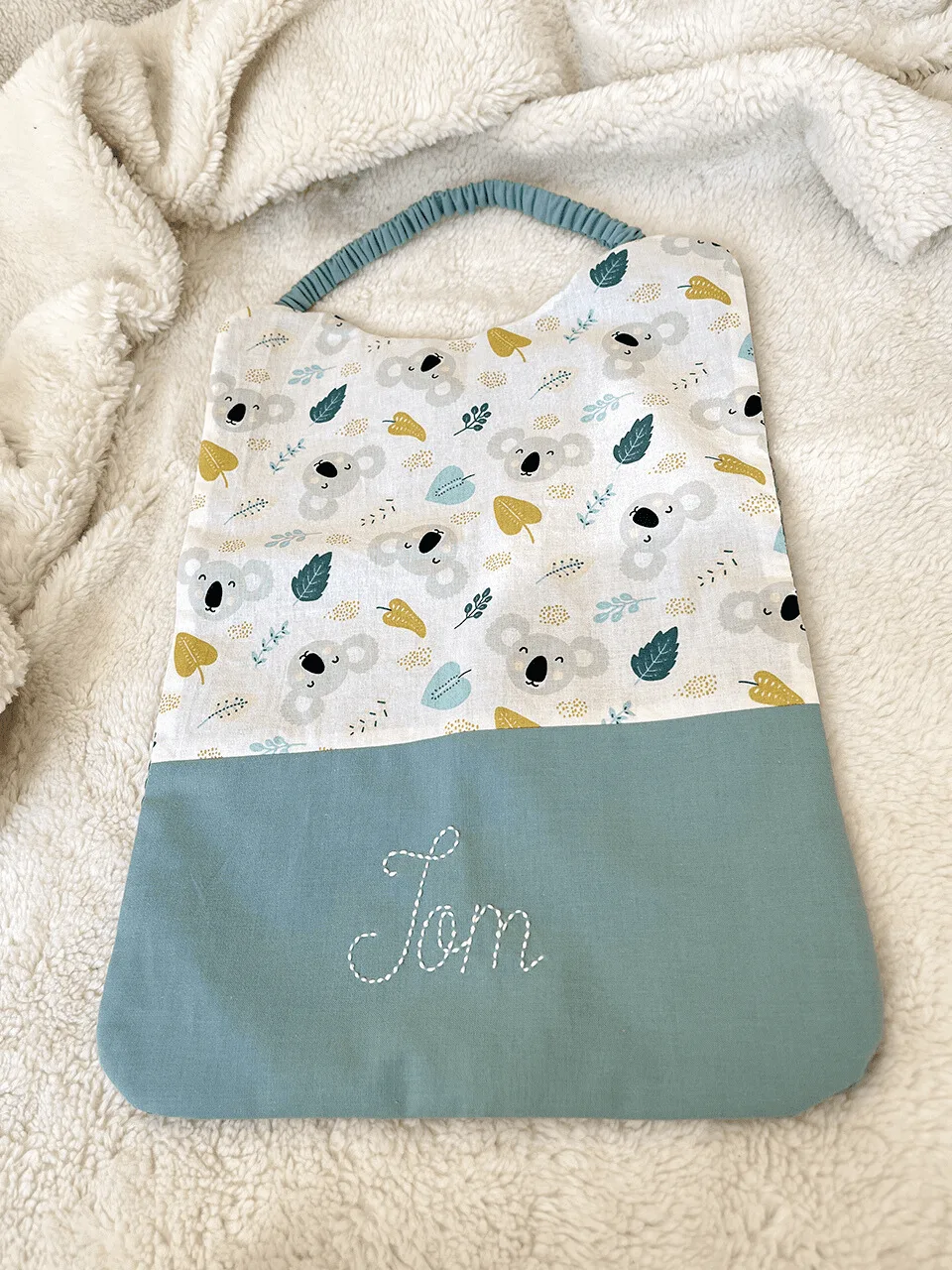 Bavoir maternelle en coton Bio