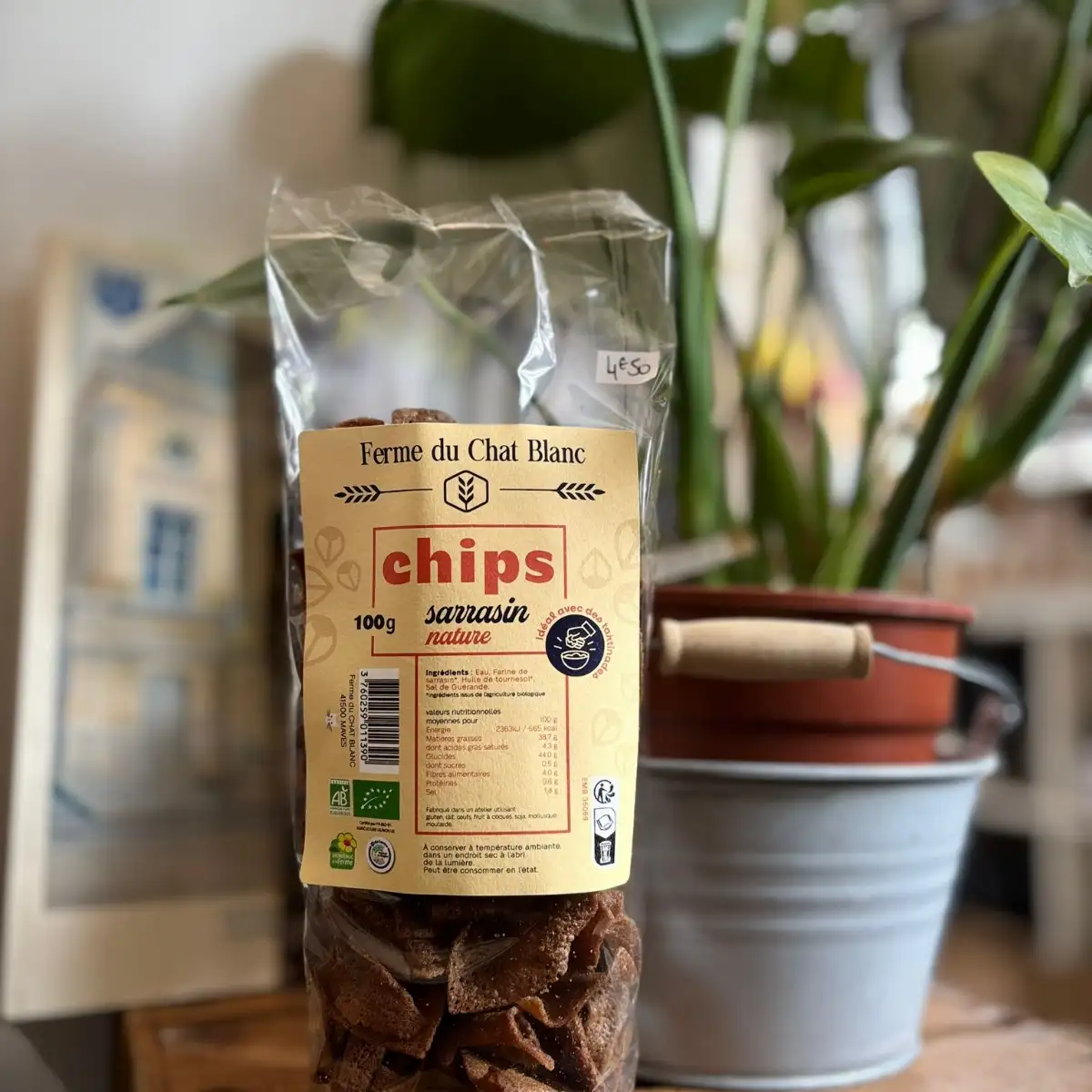 Chips de Sarrasin Bio