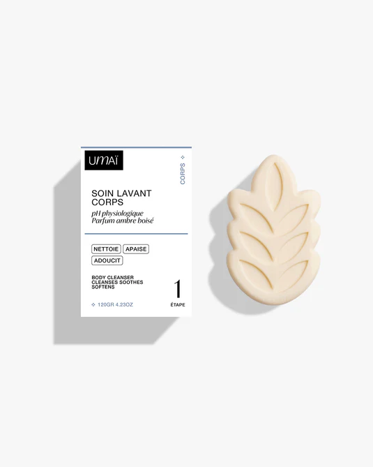 UMAÏ-Soin lavant corps ambre boisé