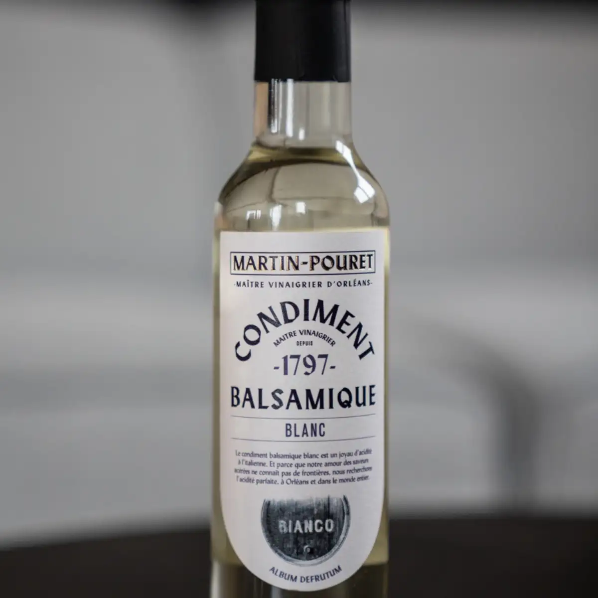 Condiment balsamique blanc 25cl - Maison Martin-Pouret, Orléans