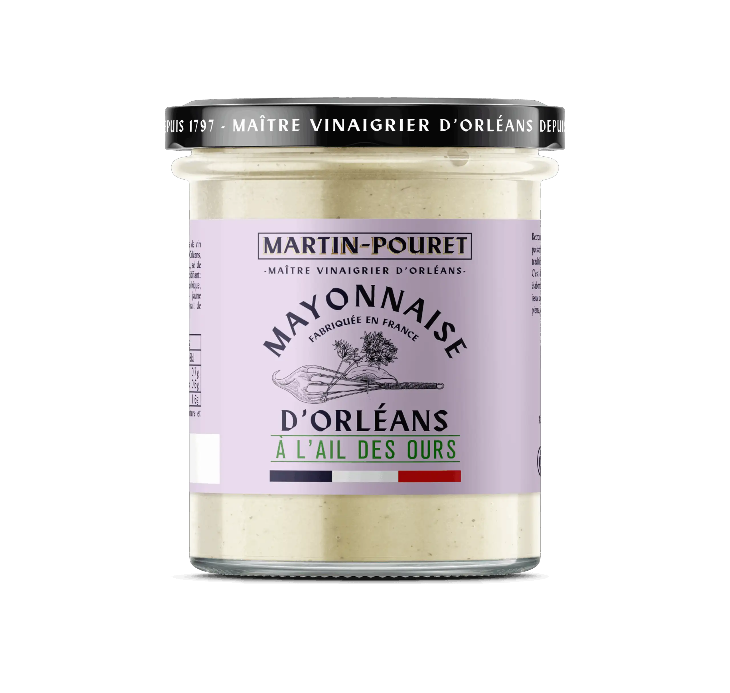 Mayonnaise à l’Ail des Ours 170 gr– Maison Martin-Pouret, Orléans