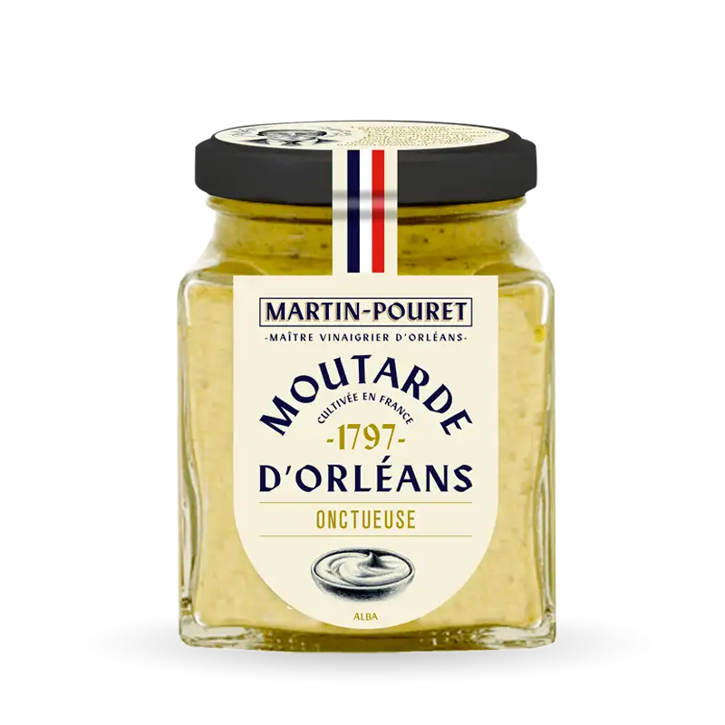 Moutarde d’Orléans 200 gr – Maison Martin-Pouret, Recette Royale depuis 1580