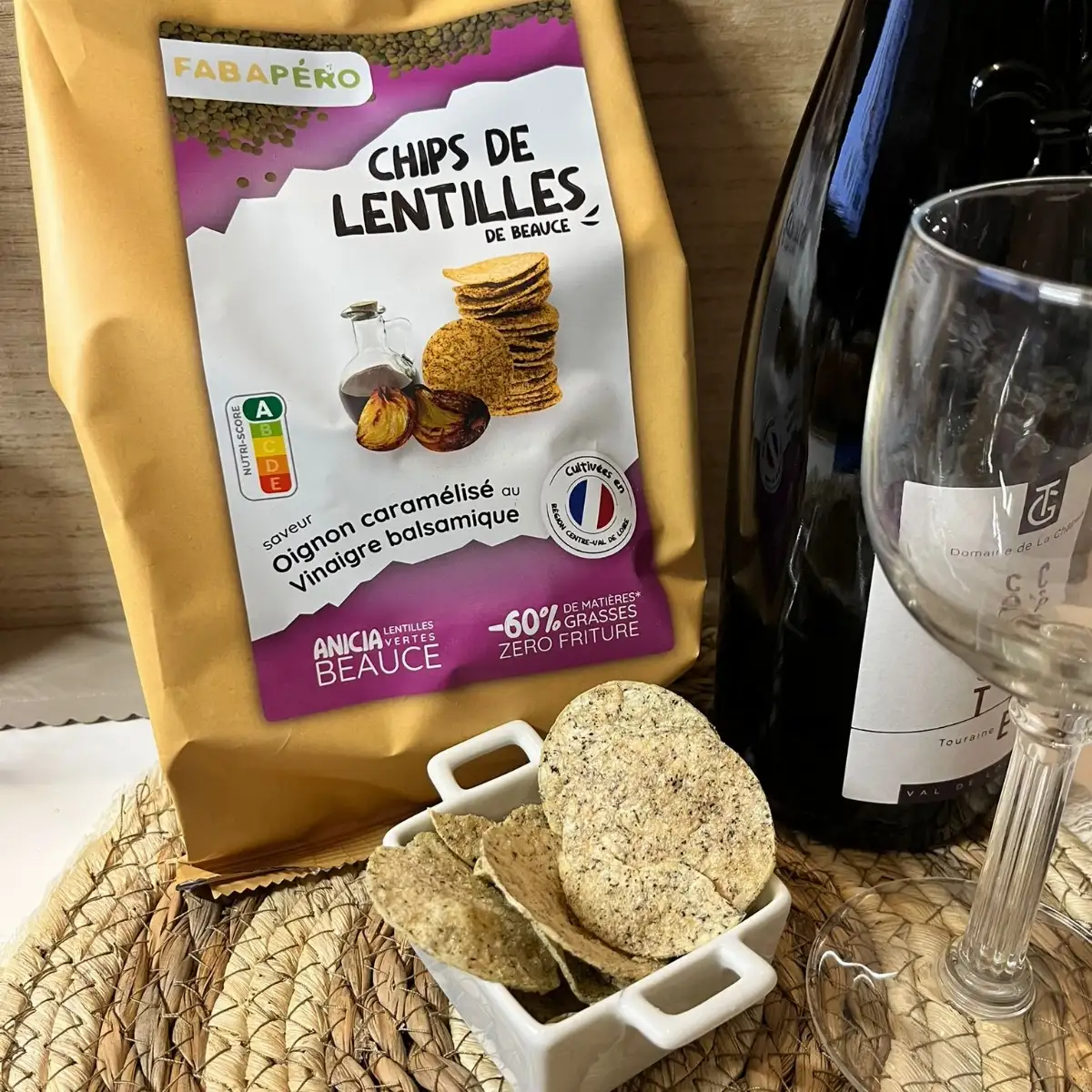 Chips de Lentilles 75g FABAPERO
