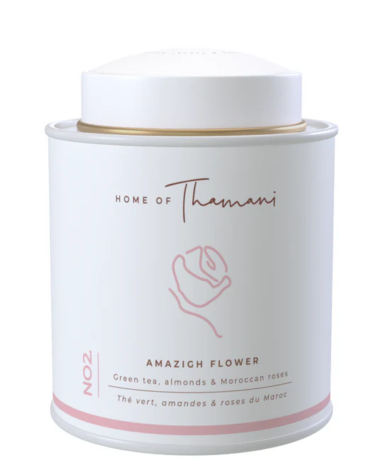 Thé Vert Amazigh Flower - Thé vert Kényan, amande, roses du Maroc