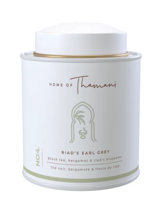 Thé Noir Riad's Earl Grey - Thé noir, Bergamote et fleur de Riad