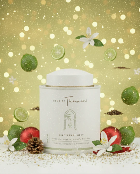 Thé Noir Riad's Earl Grey - Thé noir, Bergamote et fleur de Riad