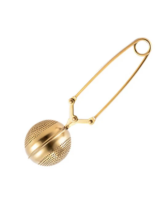 Infuseur à thé doré