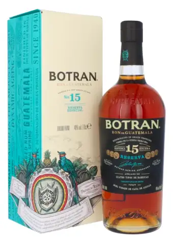 Rhum Botran 15 Ans