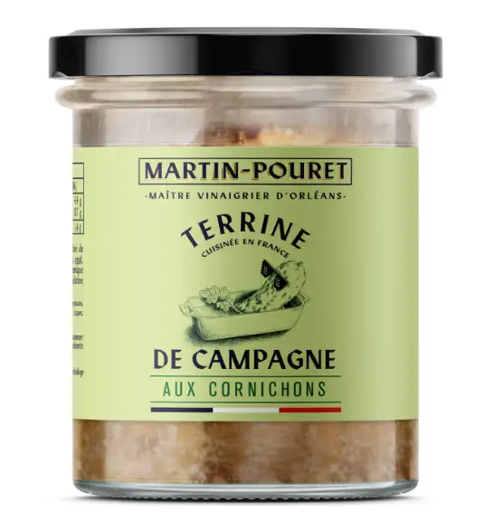 Terrine de campagne aux cornichons 150g