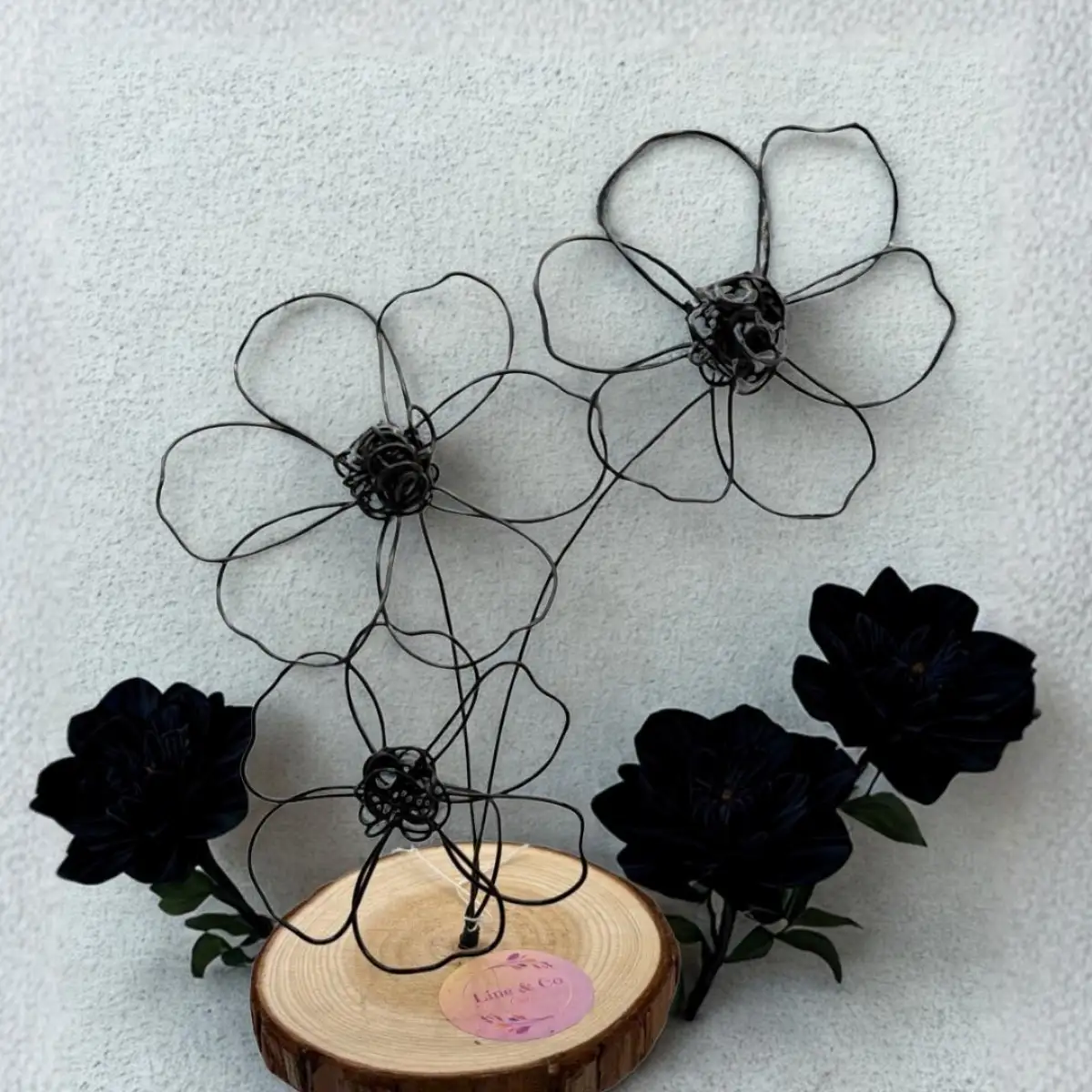 Fleurs en fil de fer - Line and Co copie