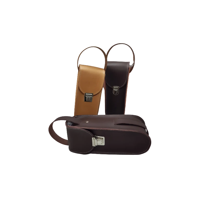 Etui à Pétanque Cuir Vachette Tannage Végétal - Nina Boutik