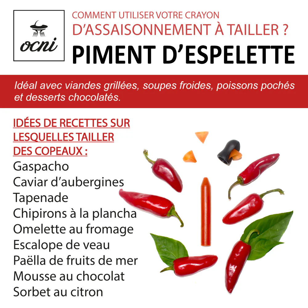 Coffret Piment d'espelette BIO- Nina Boutik