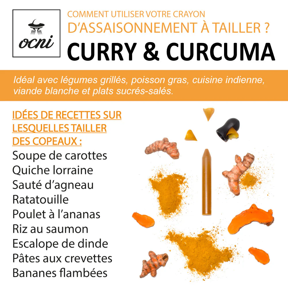 Coffret curry curcuma - Nina Boutik