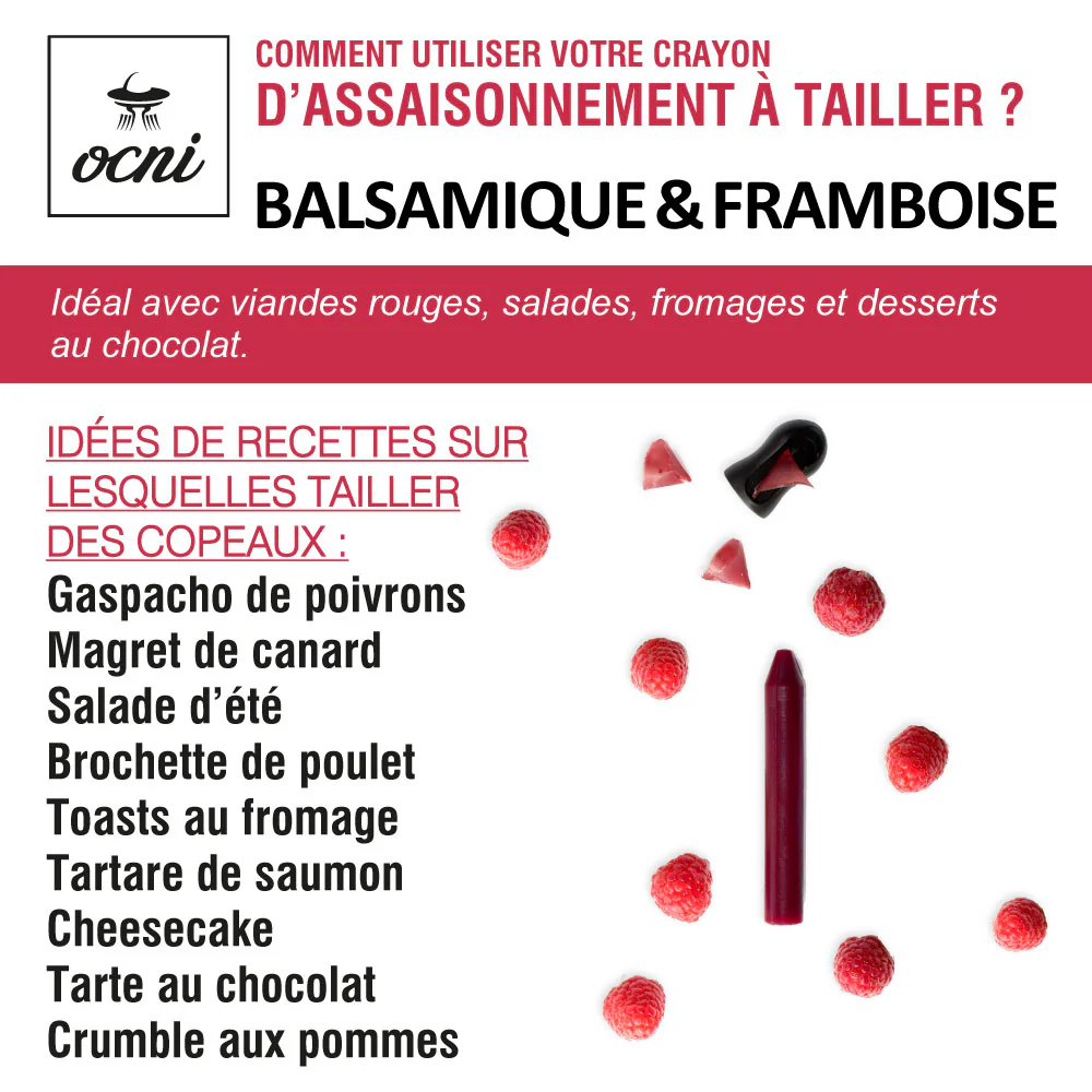 Coffret balsamique & framboise - Nina Boutik