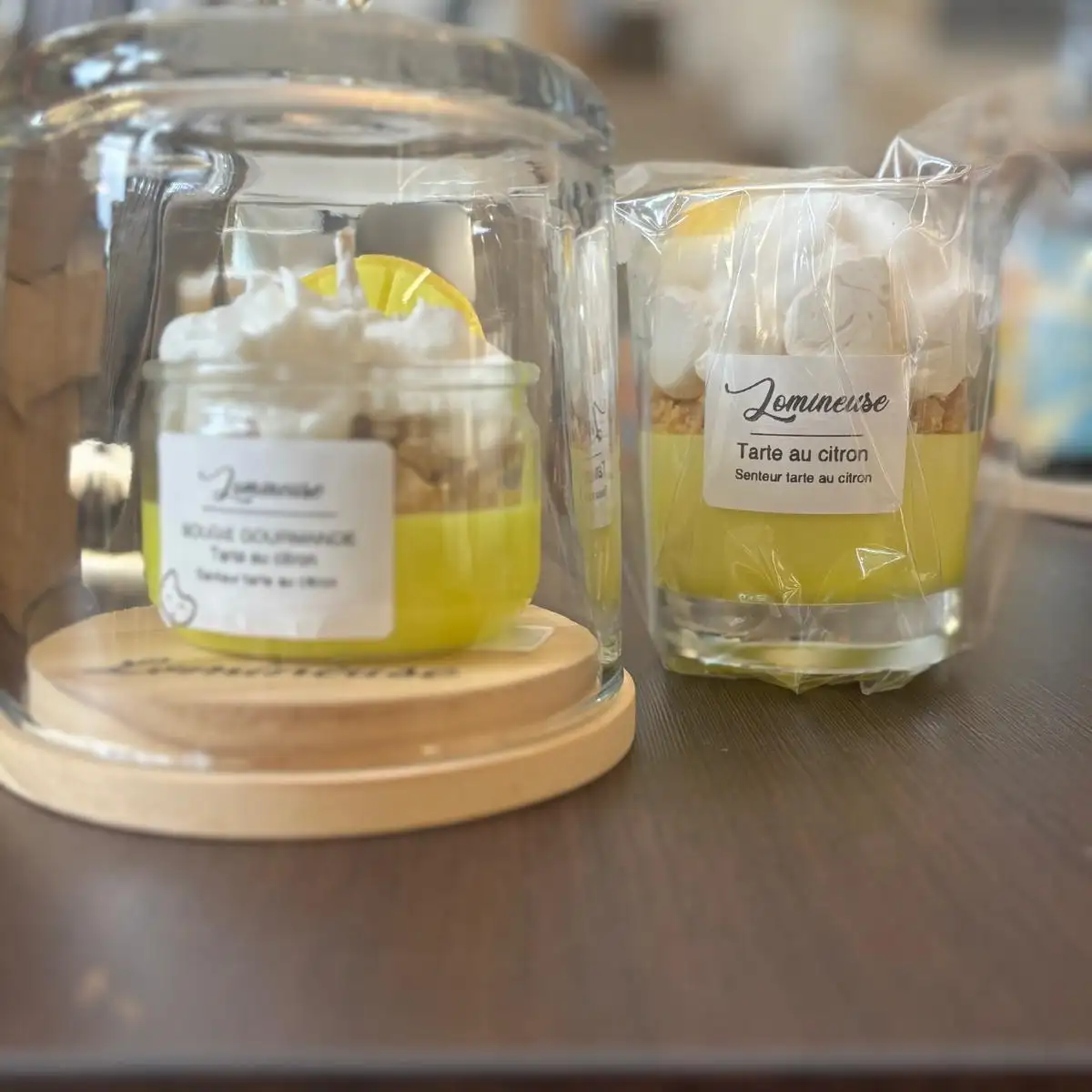 Bougie Gourmande Tarte au citron - Nina Boutik