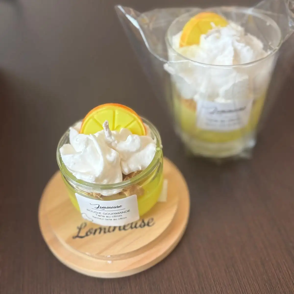 Bougie Gourmande Tarte au citron - Nina Boutik