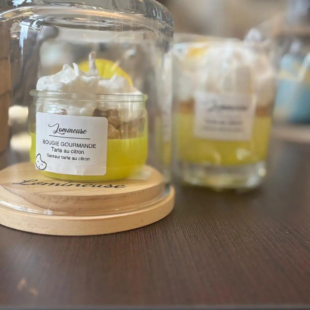 Bougie Gourmande Tarte au citron - Nina Boutik