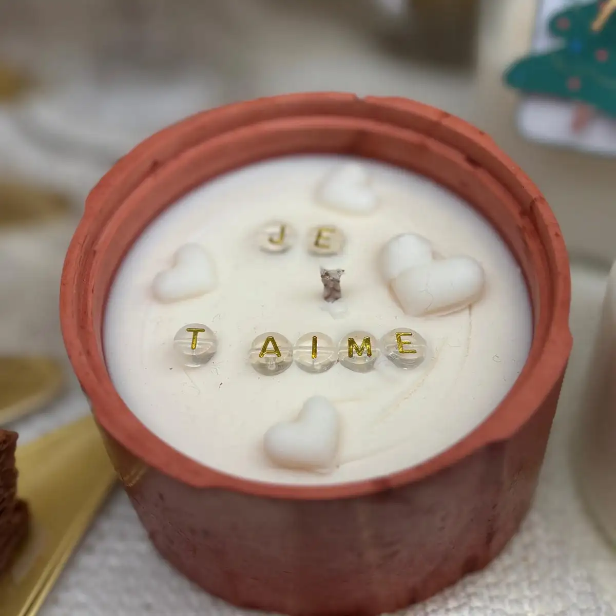 Bougie "Je t'aime" - Nina Boutik