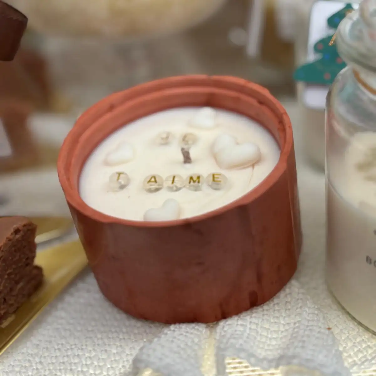 Bougie "Je t'aime" - Nina Boutik