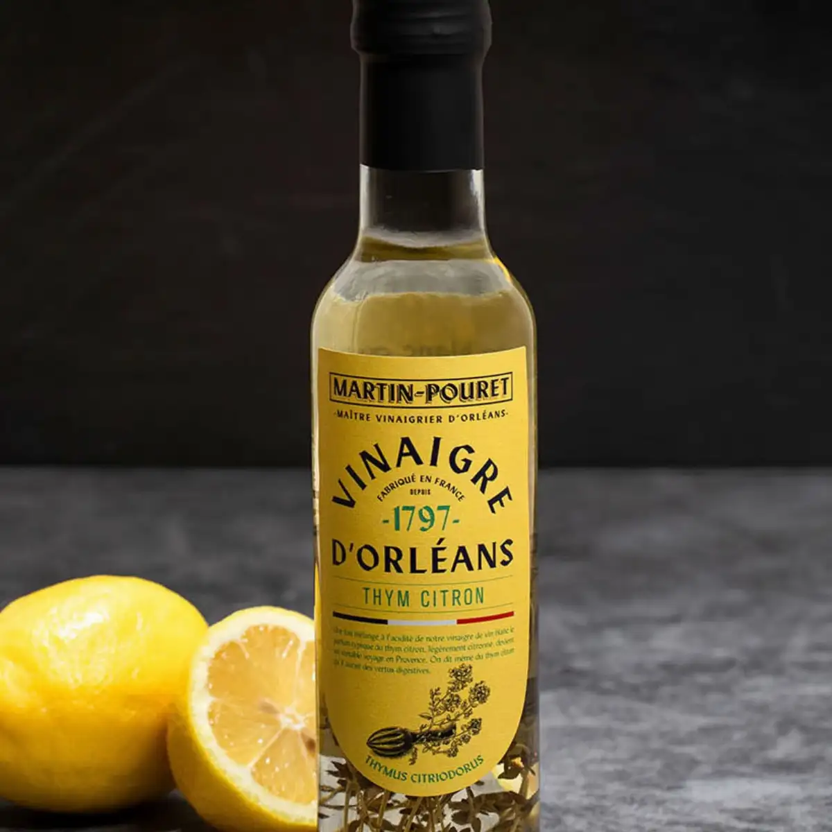 Vinaigre au Thym citron 25cl - Nina Boutik