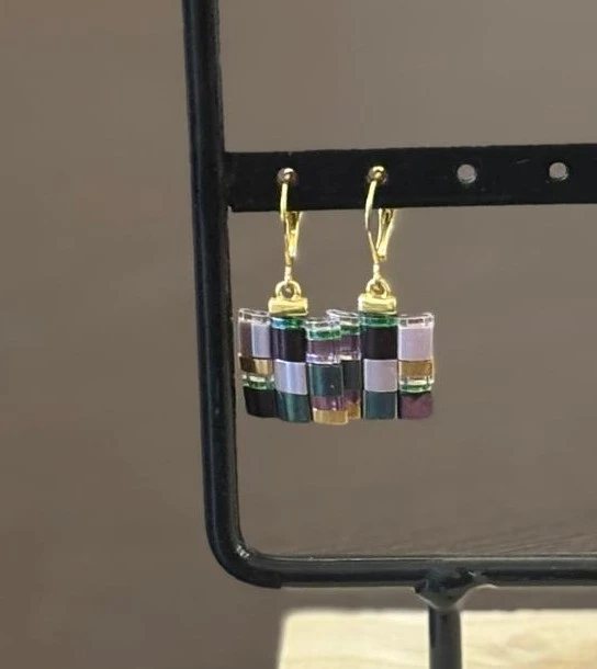 Boucles d'Oreilles - The Wall Multicolore - Nina Boutik