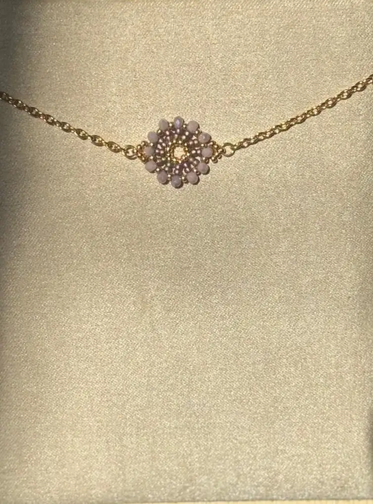 Bracelet - Ferry Wheels Lilas & Doré - Nina Boutik