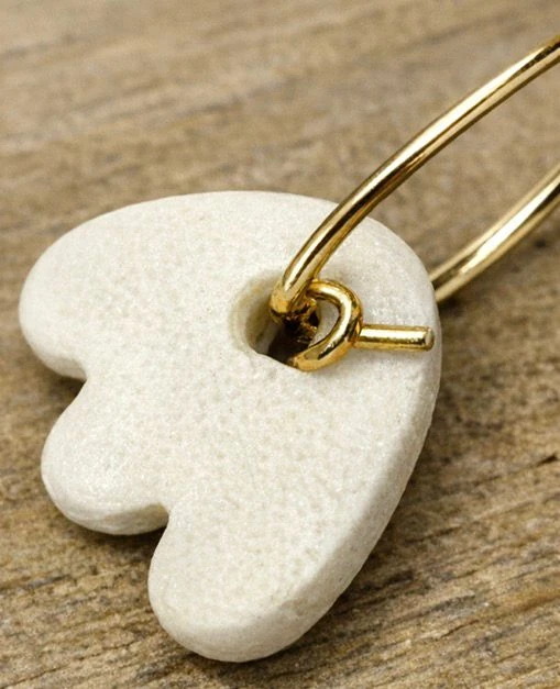 Tulipes - Céramique Doré à l'Or Fin