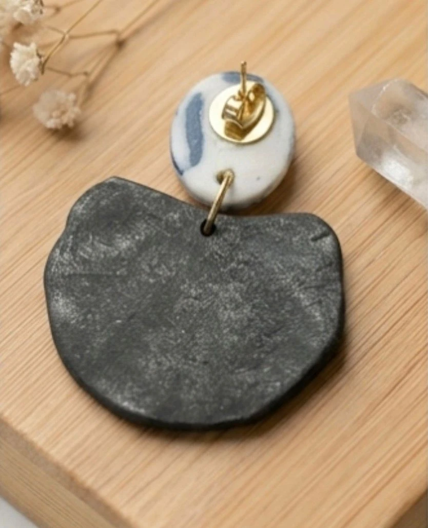 Eventail - Céramique Doré à l'Or Fin