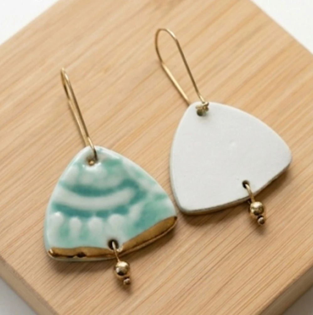 Indie - Céramique Doré à l'Or Fin