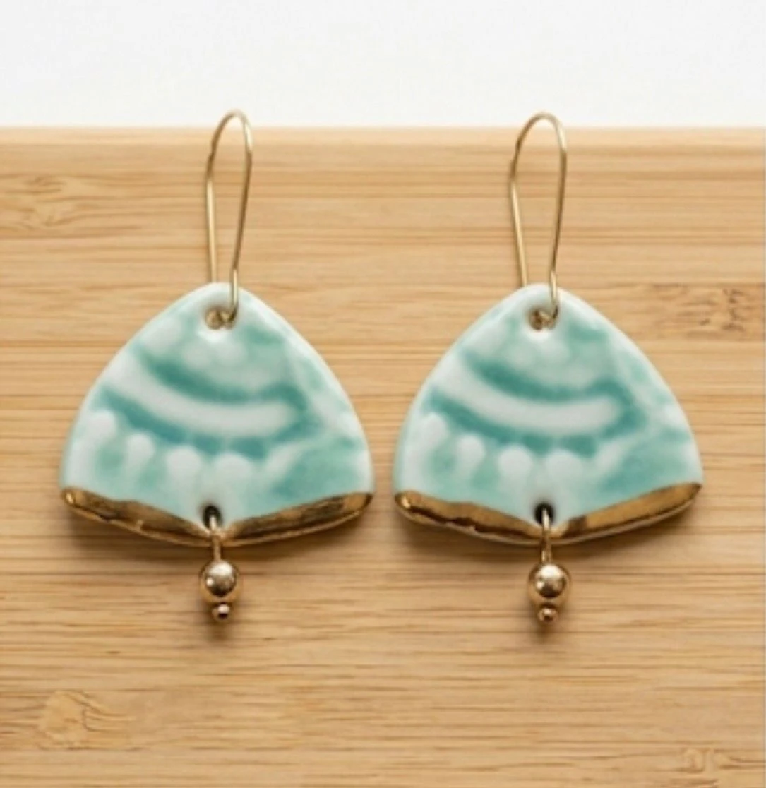 Indie - Céramique Doré à l'Or Fin