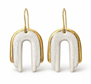 Arc en Ciel - Céramique Doré à l'Or Fin