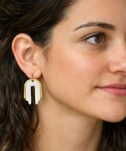 Arc en Ciel - Céramique Doré à l'Or Fin