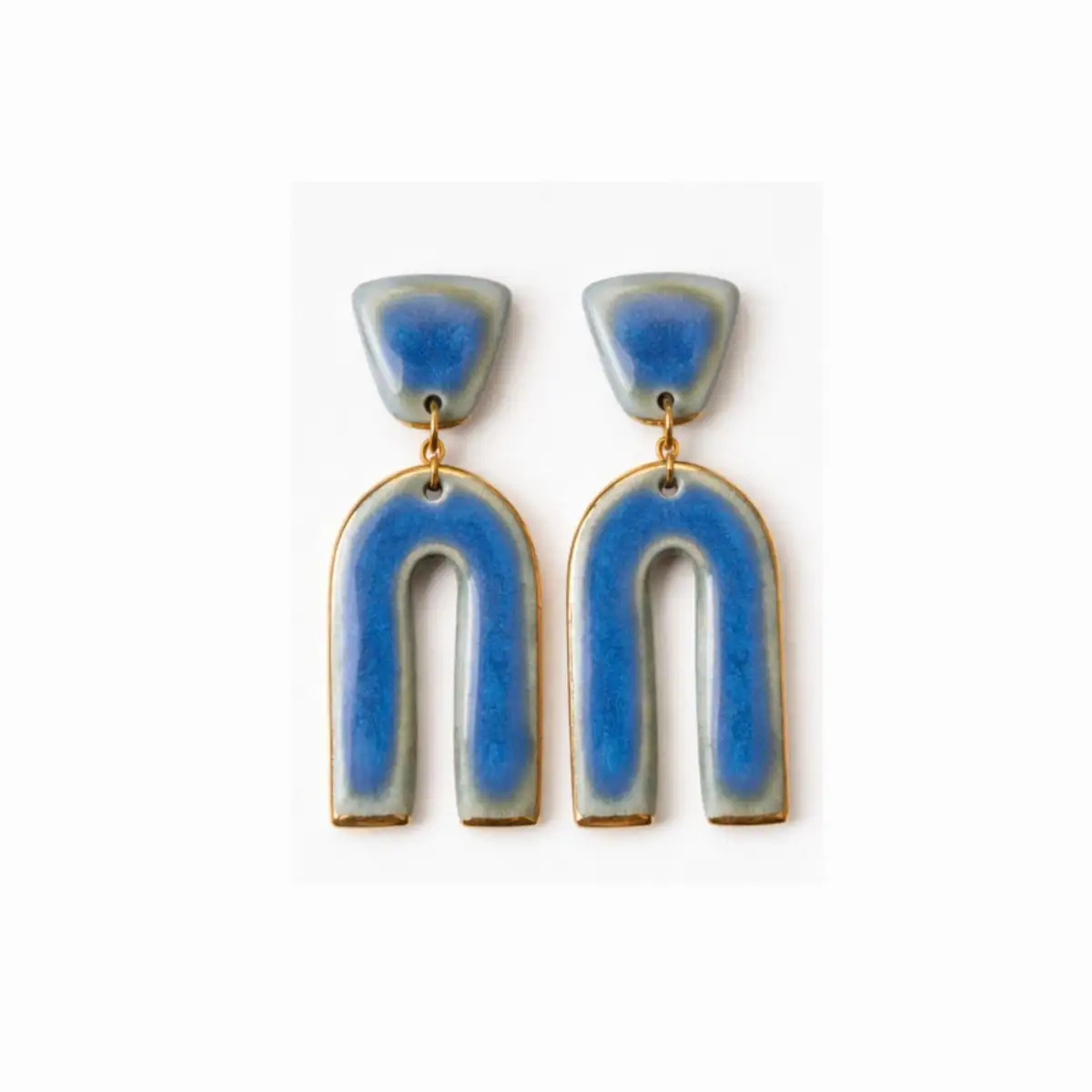 Arc épuré- Céramique Doré à l'Or Fin copie