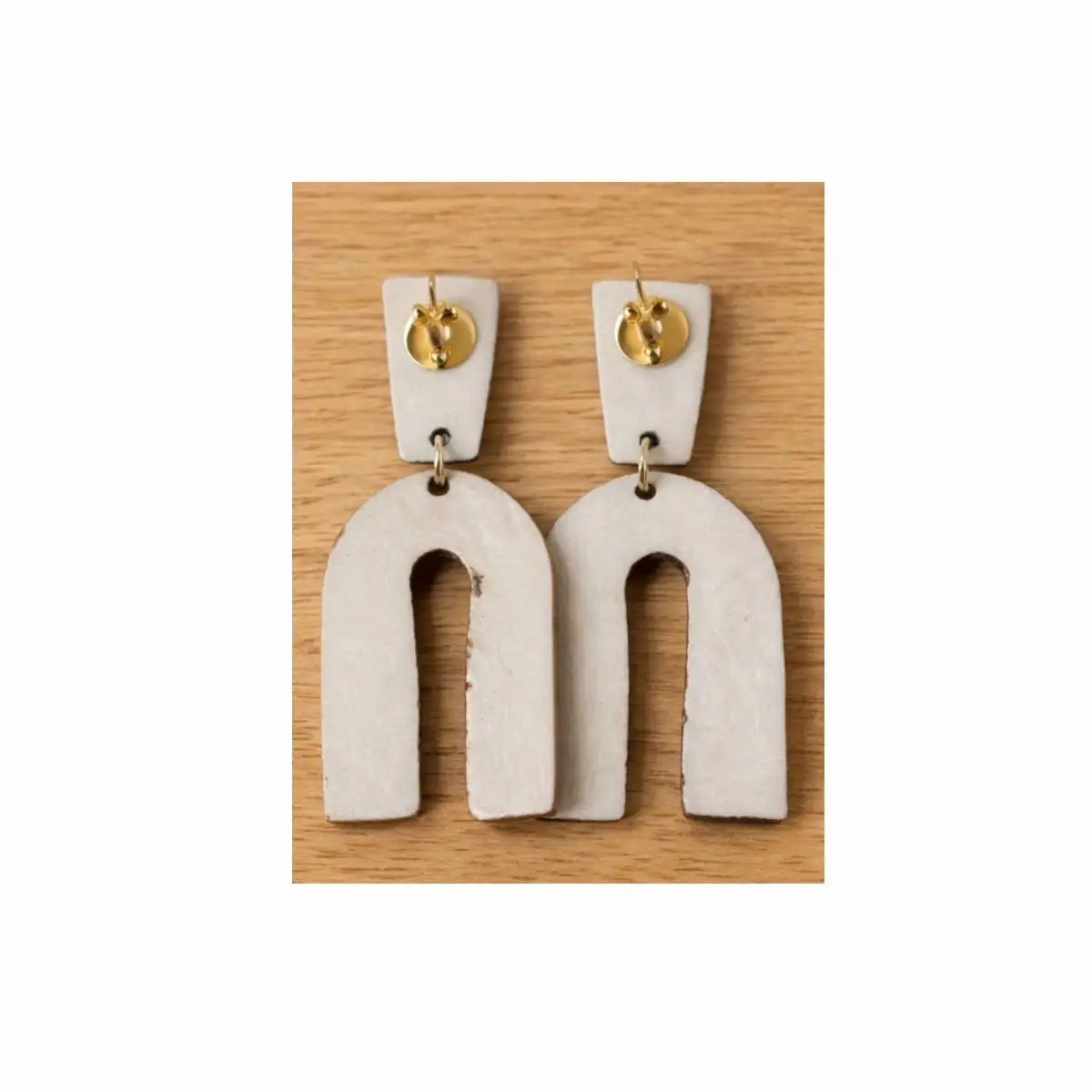 Arc épuré- Céramique Doré à l'Or Fin copie