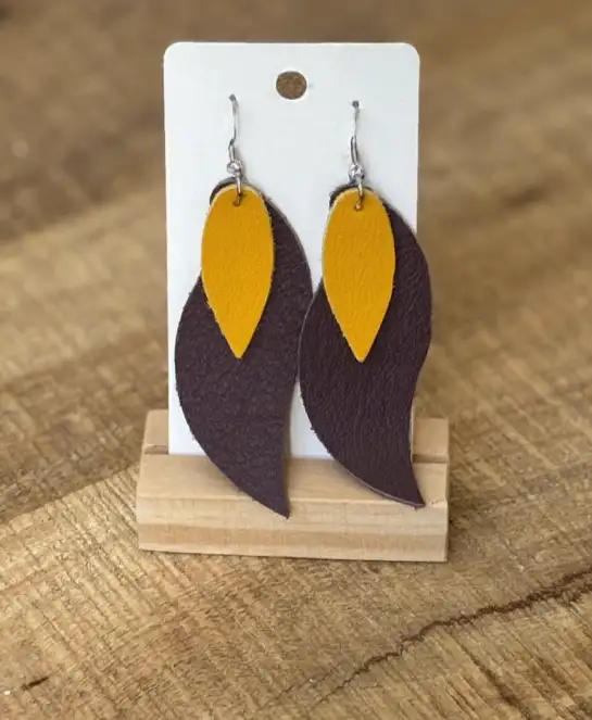 Boucles d'Oreilles - Duo Terre & Soleil