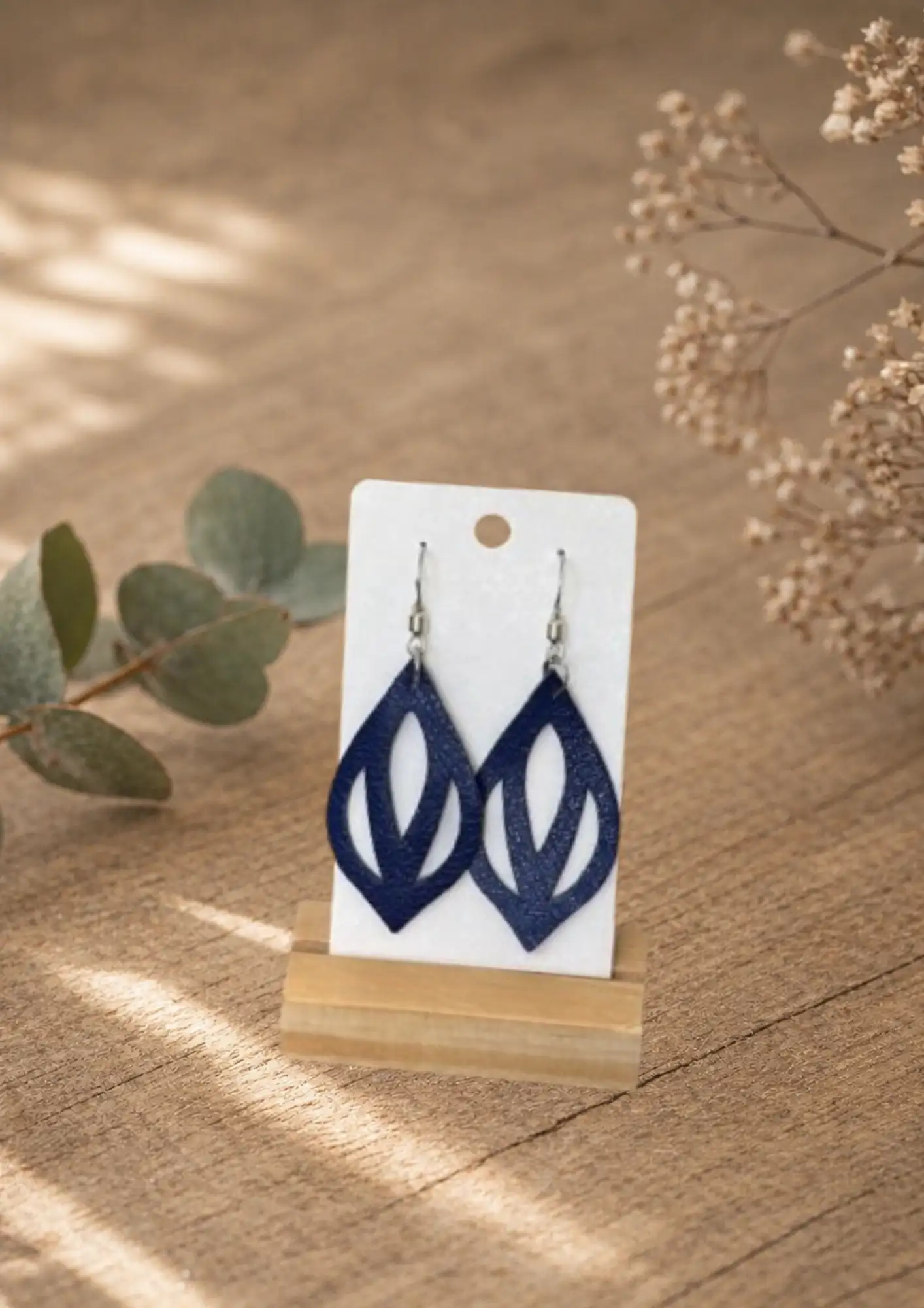 Boucles d'Oreilles - Élégance Nuit