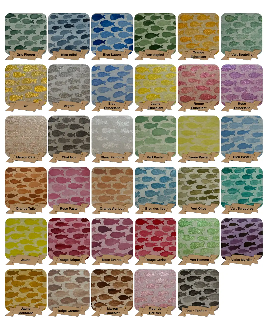 Coffret 12 Aquarelles